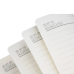 A5 PU Leather Cover Business Diary Notebook - Stylish and Functional